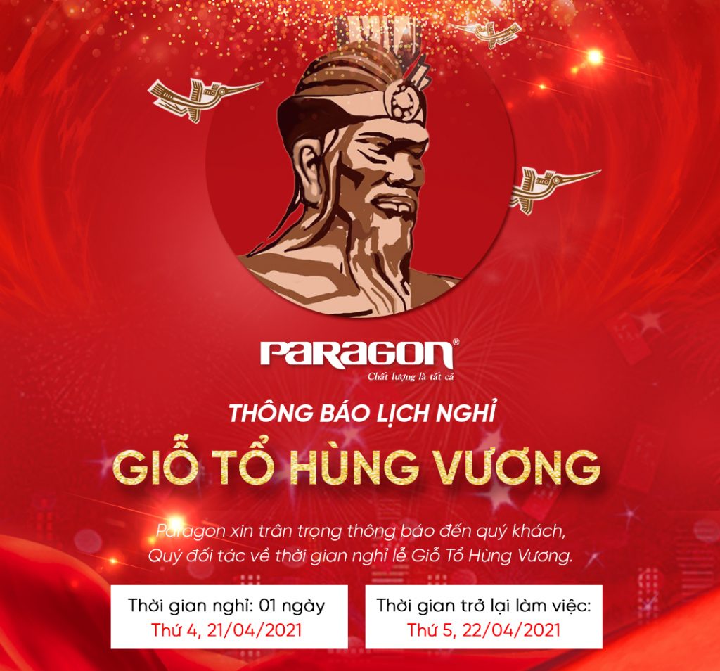 Paragon thong bao nghi le gio to hung vuong