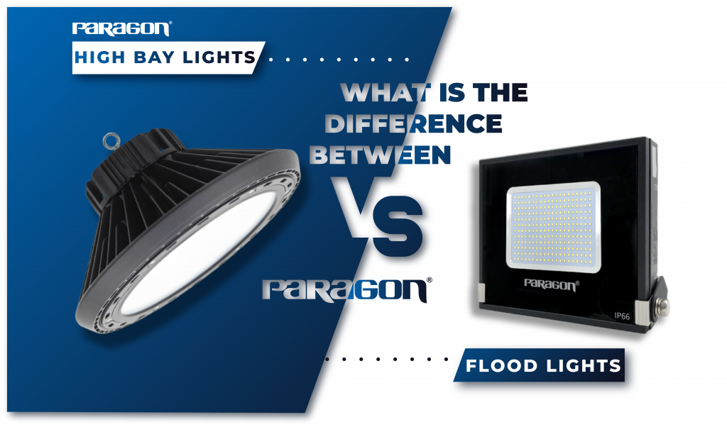 What is the difference between flood lights and high bay lights?
