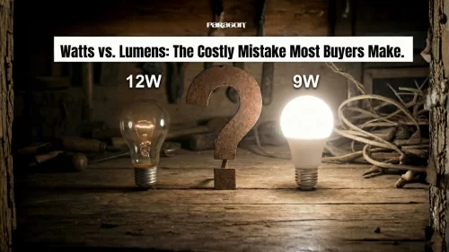 Watts vs. Lumens: The Costly Mistake Most Buyers Make.